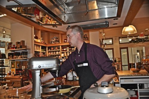 Chad Poznick, resident Chef at the Boise Williams-Sonoma
